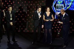 Carmelo Ezpeleta, CEO Dorna Sports, Valentino Rossi, Yamaha Factory Racing, Jorge Lorenzo, Yamaha Factory Racing