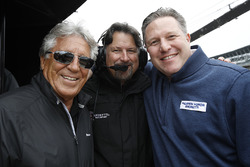 Mario Andretti; Michael Andretti, Andretti Autosport; Zak Brown, McLaren-Chef