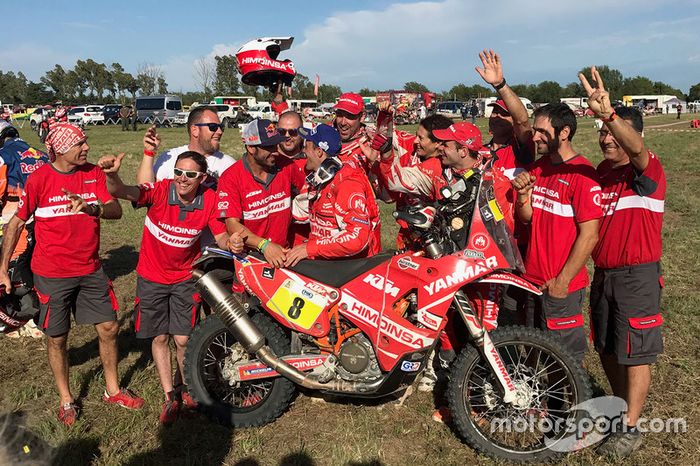 Himoinsa Racing Team celebración