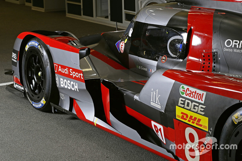 Audi R18: Seitenansicht