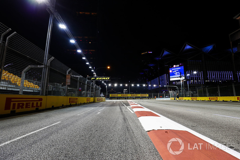 Marina Bay Circuit in Singapur