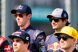 Daniil Kvyat, Scuderia Toro Rosso y Carlos Sainz Jr., Scuderia Toro Rosso