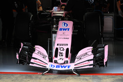 Sahara Force India VJM10 nose and front wing detail