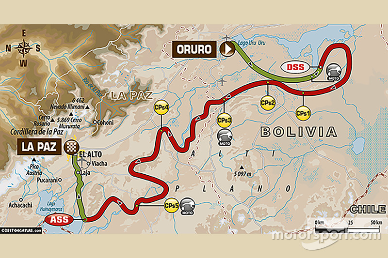 6. Etappe: Oruro - La Paz