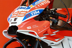 Neue Verkleidung am Bike von Jorge Lorenzo, Ducati Team