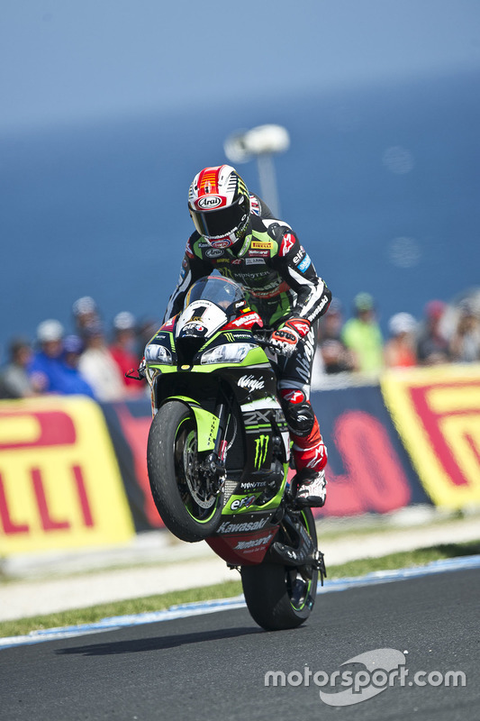 Race winner Jonathan Rea, Kawasaki Racing