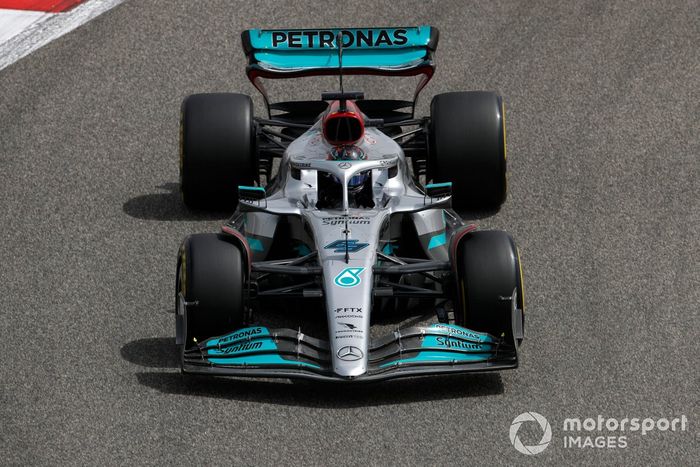 George Russell, Mercedes W13

