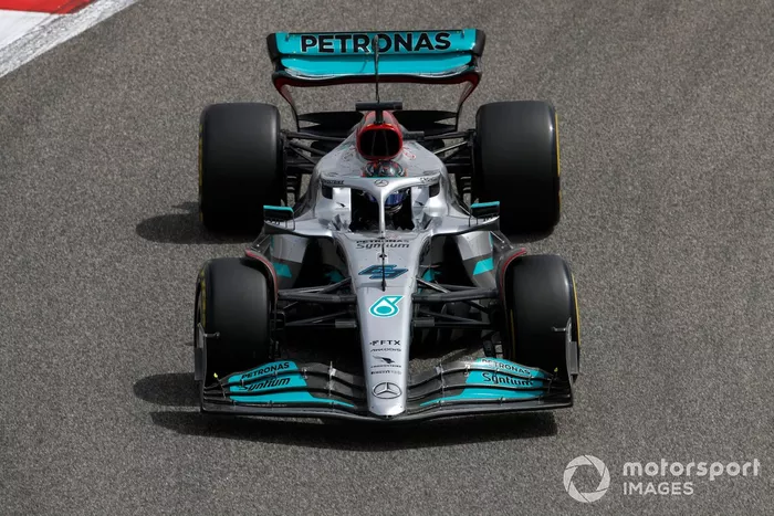 George Russell, Mercedes W13


