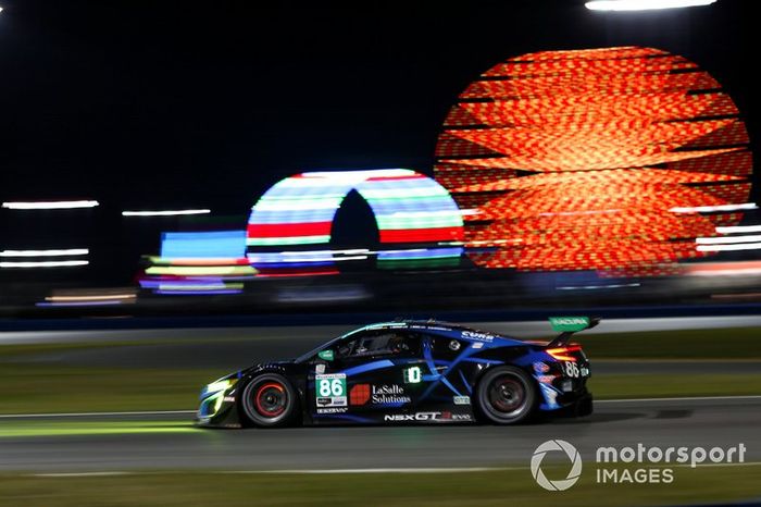 #86 Meyer Shank Racing w/ Curb-Agajanian Acura NSX GT3, GTD: Mario Farnbacher, Trent Hindman, Justin Marks, AJ Allmendinger