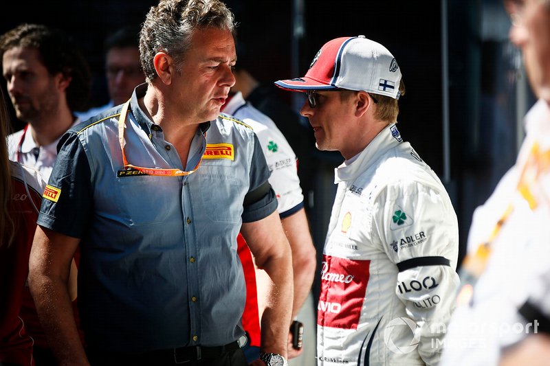 Марио Изола, Гоночный менеджер, Pirelli Motorsport и Кими Райкконен, Alfa Romeo Racing