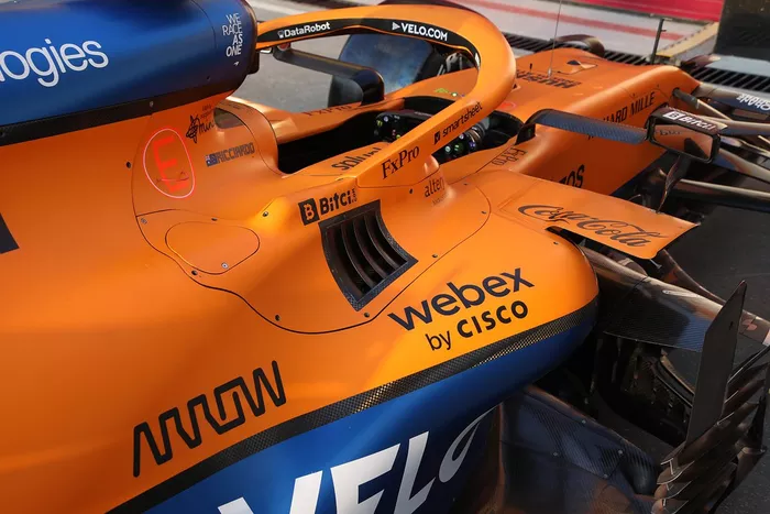 McLaren MCL35M detail