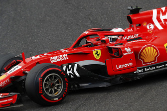 Sebastian Vettel, Ferrari SF71H.