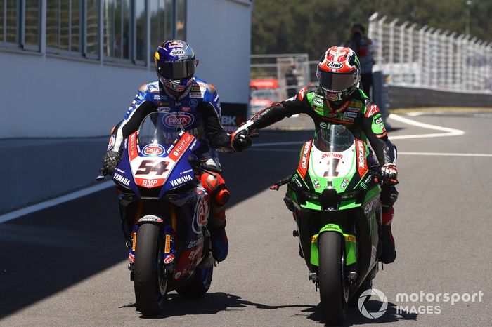 Toprak Razgatlioglu, PATA Yamaha WorldSBK Team, Jonathan Rea, Kawasaki Racing Team WorldSBK