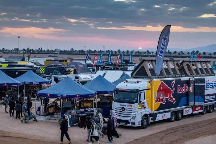 Bivouac de l'équipe BBR