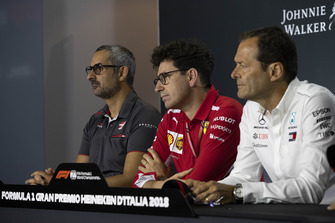 Ben Agathangelou, Haas F1 Team, Mattia Binotto, Ferrari ve Aldo Costa, Mercedes AMG F1 ve Simone Resta