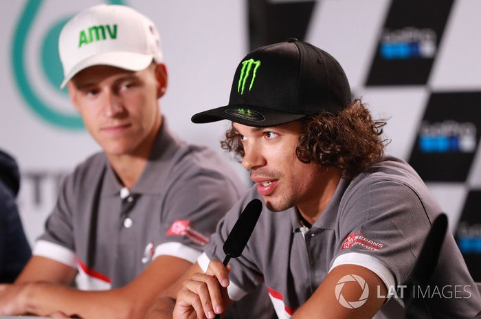 Fabio Quartararo, Franco Morbidelli, Petronas Yamaha Sepang Racing