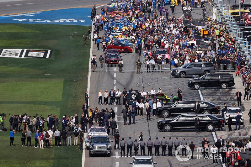 Presidente Donald Trump en Daytona 500