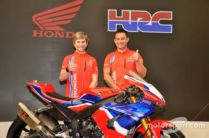 Álvaro Bautista et Leon Haslam