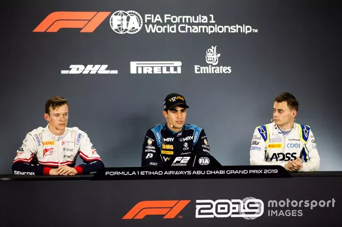 Callum Ilott, Sauber Junior Team by Charouz Sergio Sette Camara, Dams and Louis Deletraz, Carlin 