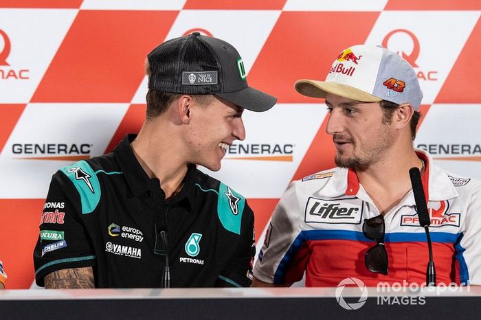 Fabio Quartararo, Petronas Yamaha SRT, Jack Miller, Pramac Racing