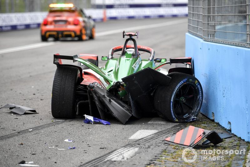 Accidente de Rene Rast, Audi Sport ABT Schaeffler, Audi e-tron FE07