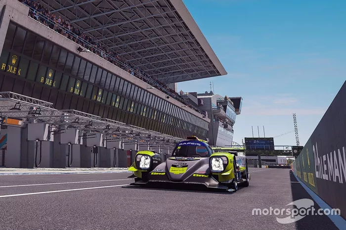 #4 Bykolles - Burst Esport Oreca 07 LMP2: Tom Dillmann, Esteban Guerrieri, Jernej Simoncic, Jesper Pedersen