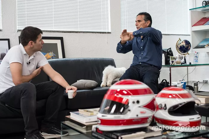 Bate-papo entre Felipe Motta e Nelson Piquet