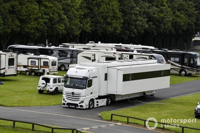 Motorhome de Lewis Hamilton, Mercedes-AMG F1 