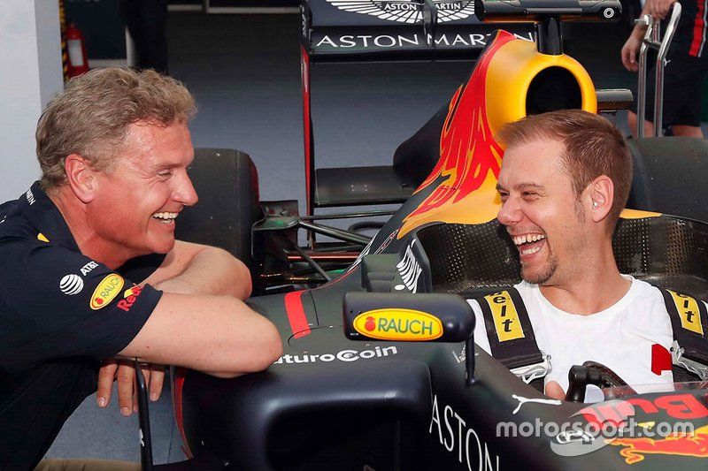 David Coulthard y Armin Van Buuren