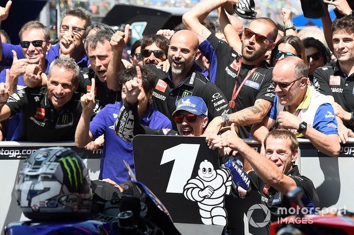 Ganador de la carrera Maverick Viñales, Yamaha Factory Racing