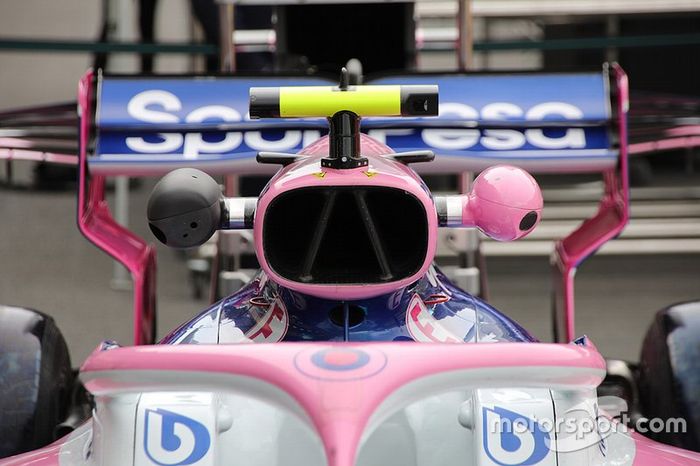 Detalle técnico de Racing Point