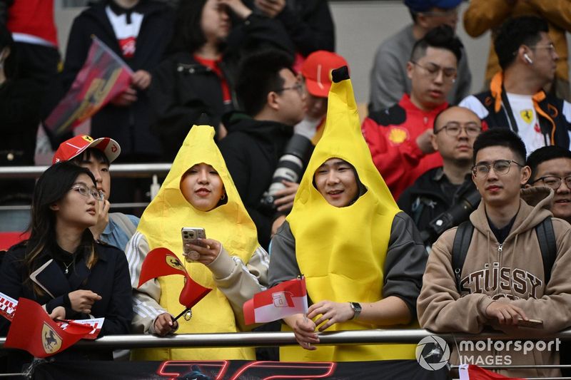 Il sostegno dei tifosi alla Ferrari