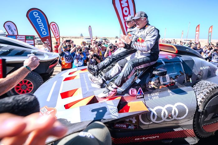 Ganador #204 Equipo Audi Sport Audi RS Q e-tron E2: Carlos Sainz Sr., Lucas Cruz