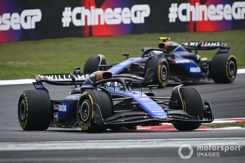 Alex Albon, Williams FW46, Logan Sargeant, Williams FW46