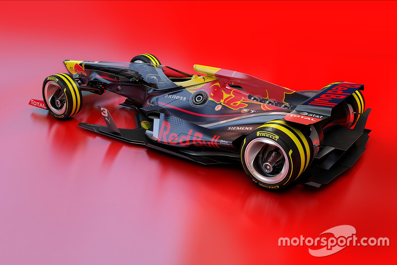 Red Bull Racing 2030 diseño fantasy