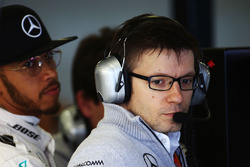 Peter Bonnington, Ingeniero de carrera de F1 de Mercedes AMG con Lewis Hamilton, Mercedes AMG F1 Team