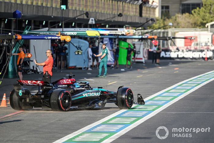 George Russell, Mercedes F1 W15