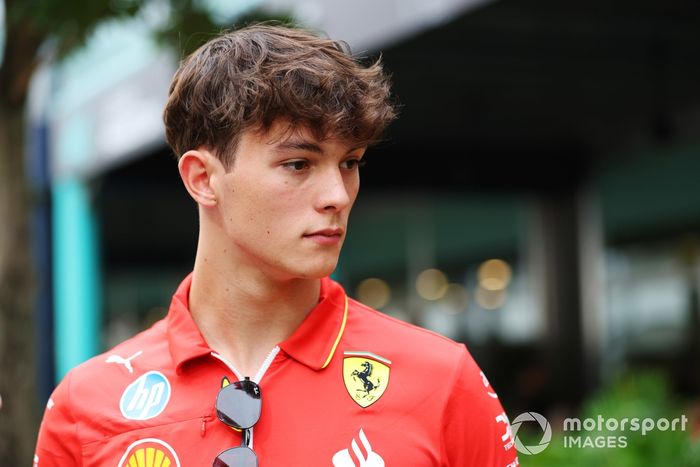 Oliver Bearman, piloto reserva de Ferrari y Haas F1 Team 