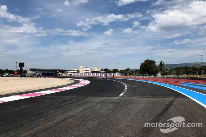 Nova entrada dos boxes em Paul Ricard
