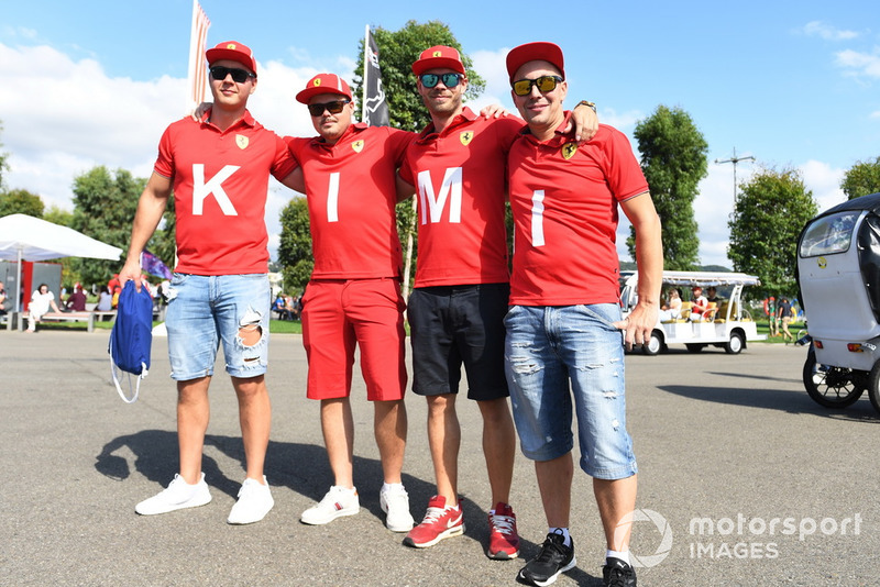 Kimi Raikkonen, Ferrari fans