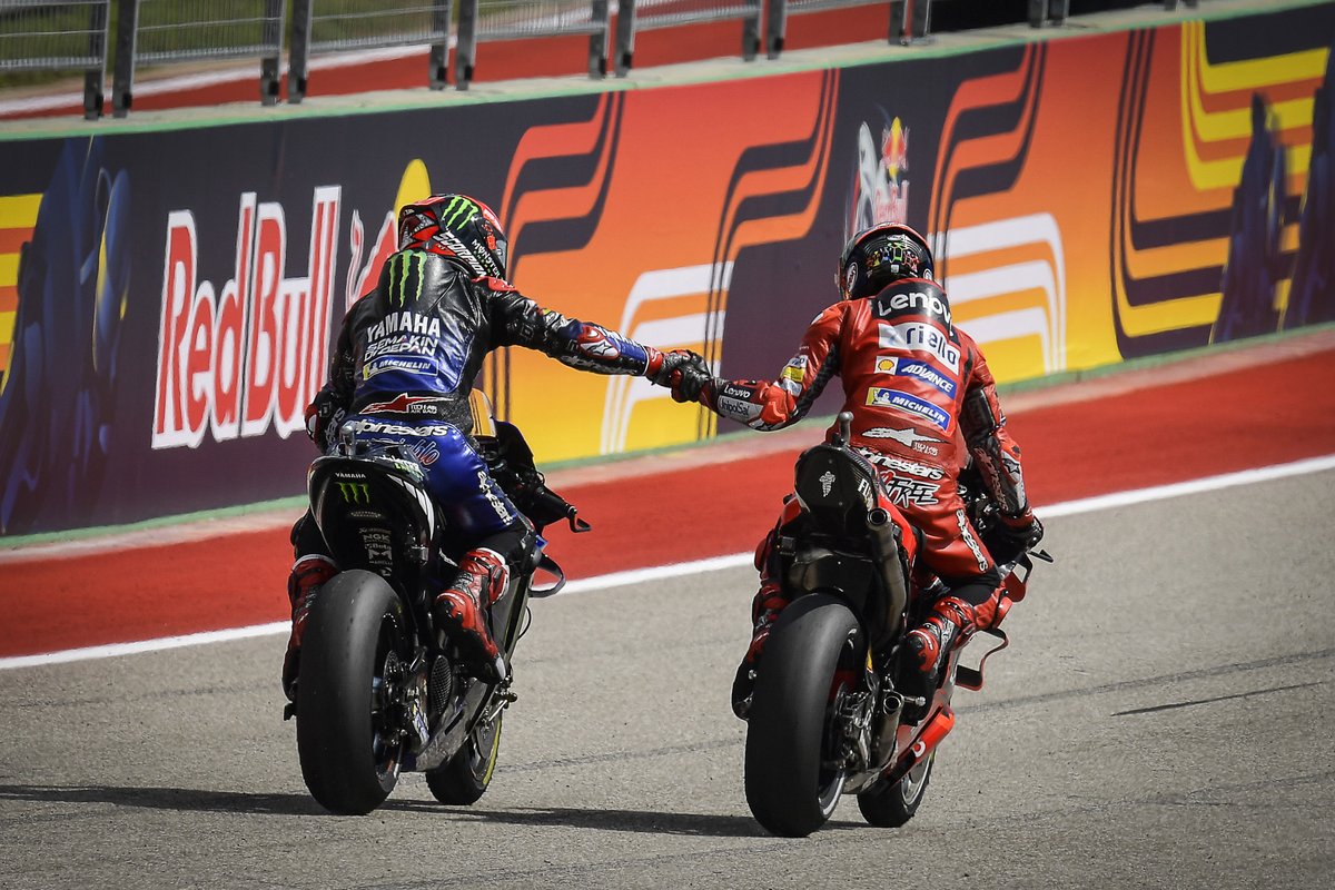 The respect between Quartararo and Bagnaia during their 2021 title battle was clear to see