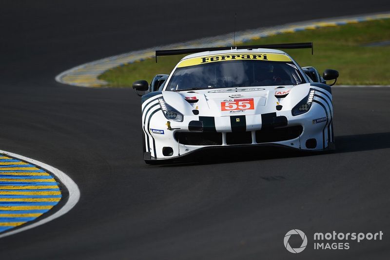 #55 Spirit Of Race Ferrari 488 GTE EVO LMGTE Am of Duncan Cameron, David Perel, Matthew Griffin