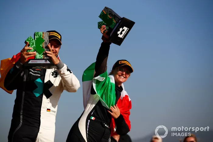 Tercer puesto Tamara Molinaro, Timo Scheider, Xite Energy Racing