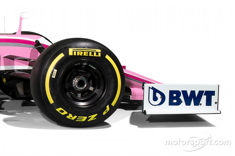Racing Point livery detail