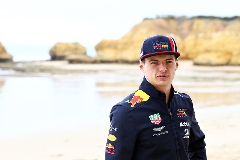 Max Verstappen, Red Bull Racing prepares to go surfing
