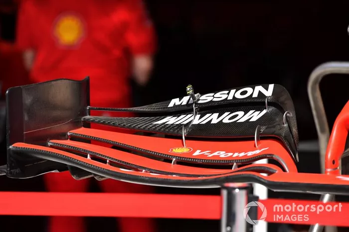 Alerón delantero del Ferrari SF90