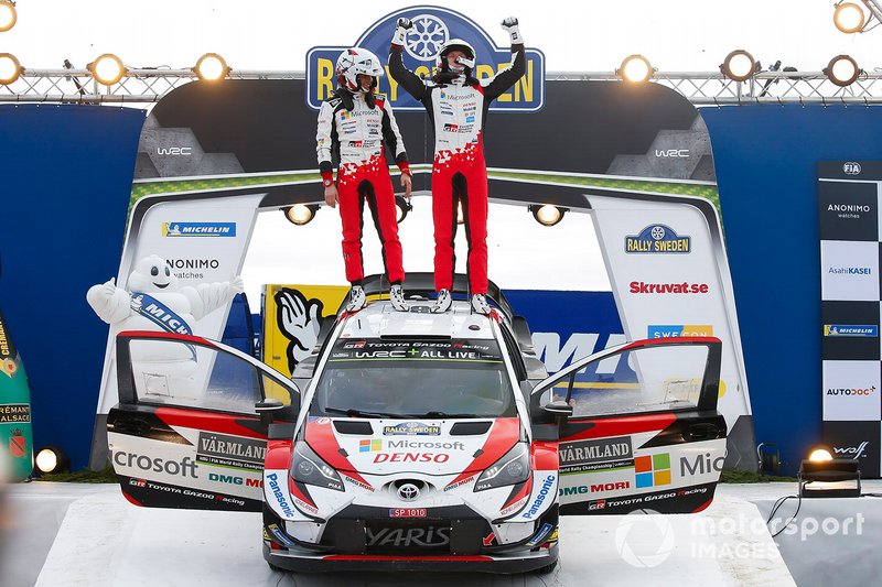Ott Tänak, Martin Järveoja, Toyota Gazoo Racing WRT Toyota Yaris WRC