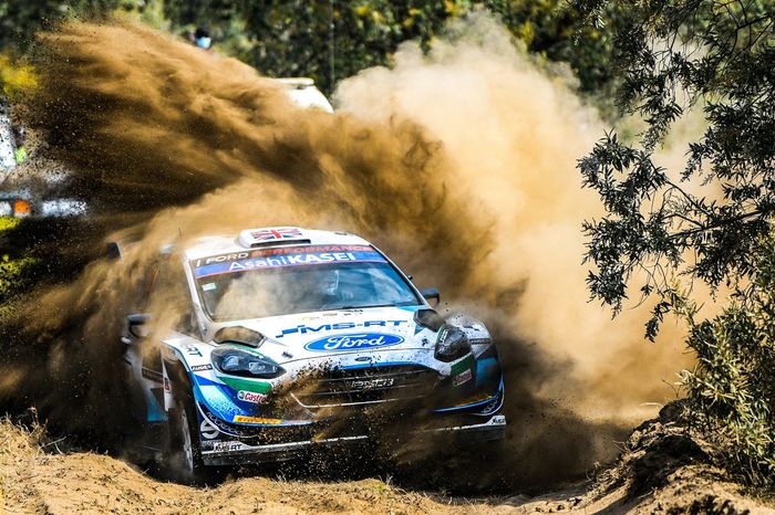 Gus Greensmith, Stuart Loudon, M-Sport Ford WRT Ford Fiesta WRC