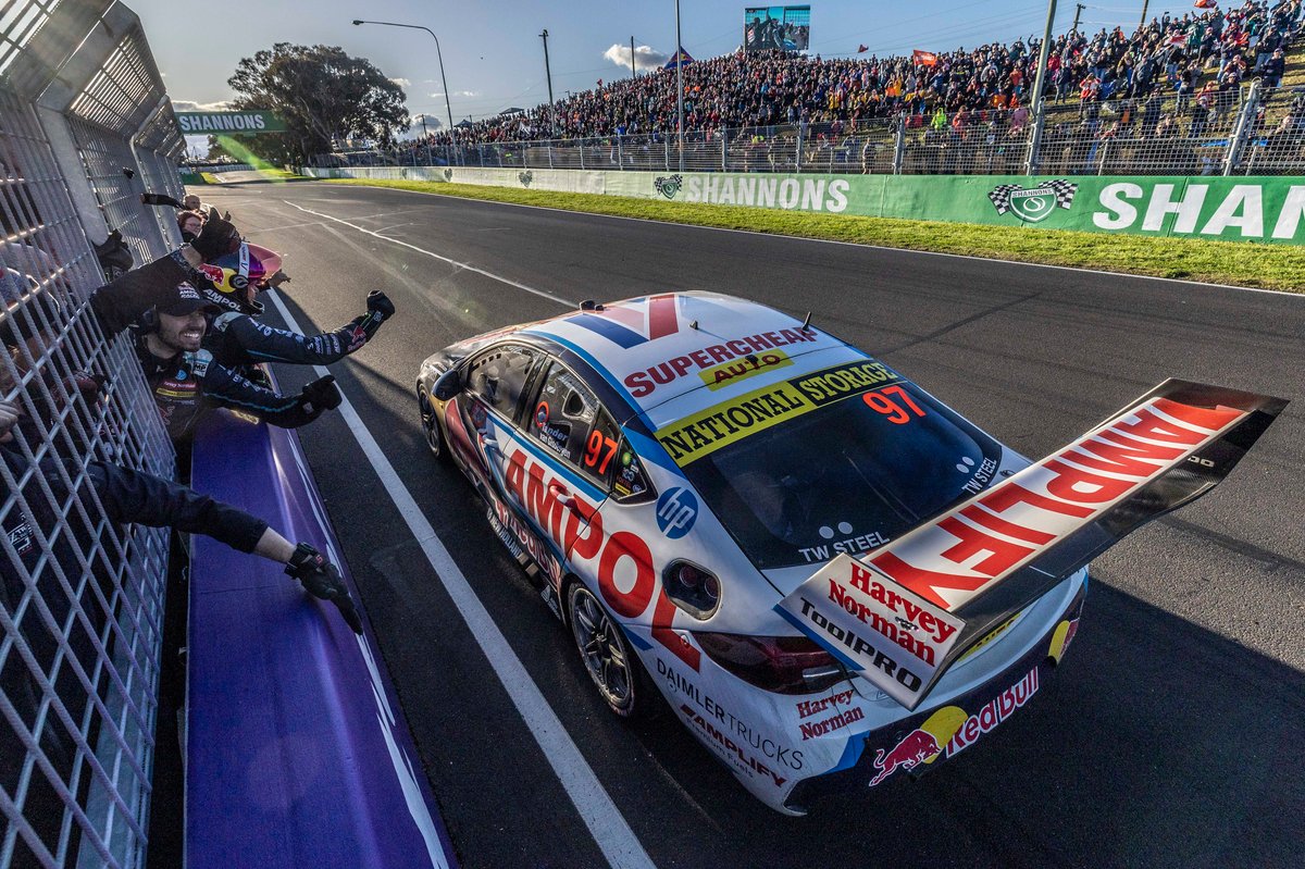 Van Gisbergen scored his third title with a display of dominance, winning 61.8% of the races including the Bathurst 1000