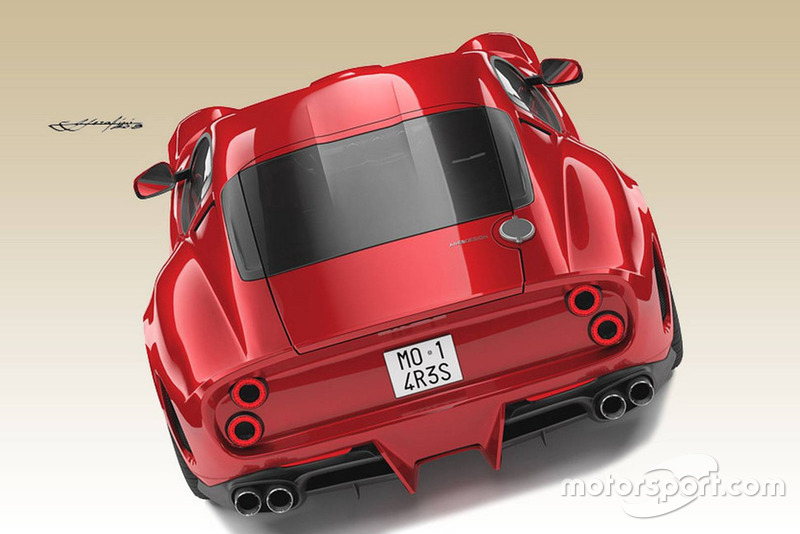 Ferrari 812 Superfast based 250 GTO by ares design